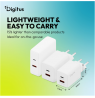 Digitus USB GaN Charger 45W, 1x USB-C, 1x USB-A | DA-10302