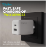 Digitus USB GaN Charger 45W, 1x USB-C, 1x USB-A | DA-10302