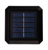 GreenBlue Solar LED Post Light, 100x100mm, Envelope-Shaped Canopy, 3200K, GB128 WW