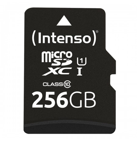 Intenso microSD 256GB UHS-I Perf CL10| Performance Class 10