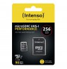 Intenso microSD 256GB UHS-I Perf CL10| Performance Class 10
