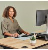 Fellowes Vertical Wireless Mouse Breyta Plus+ Ergonomic Right Handed Vertical Mouse with Antibacterial Protection Large