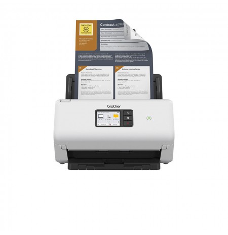 Brother ADS-4550W scanner ADF scanner 600 x 600 DPI Black, White