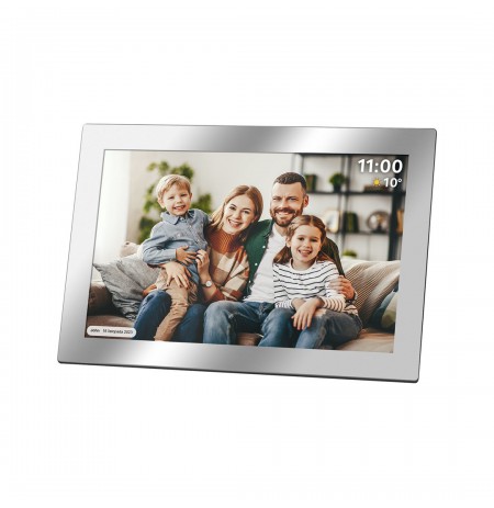 Kruger and Matz digital photo frame FRAMEO Wi-Fi 10.1&quot, mirror
