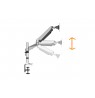 Digitus Single monitor mount, 32", 8 kg