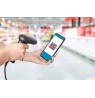 Manhattan Contact CCD Handheld Barcode Scanner, USB, 60mm Scan Width, Cable 152cm, Max Ambient Light 5,000 lux (sunlight),