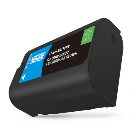 Newell Plus replacement DMW-BLK22 battery for Panasonic