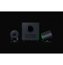 Razer Nommo V2 Full Range 2.1 PC Žaidimų garso kolonėlės, Juoda
