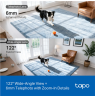 TP-LINK Tapo C245D | Dual Lens Pan/Tilt Security Camera | Dome | 3 MP | 3.1mm/F1.6 | MicroSD Card up to 512 GB