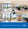 TP-LINK Tapo C245D | Dual Lens Pan/Tilt Security Camera | Dome | 3 MP | 3.1mm/F1.6 | MicroSD Card up to 512 GB
