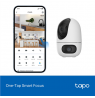 TP-LINK Tapo C245D | Dual Lens Pan/Tilt Security Camera | Dome | 3 MP | 3.1mm/F1.6 | MicroSD Card up to 512 GB