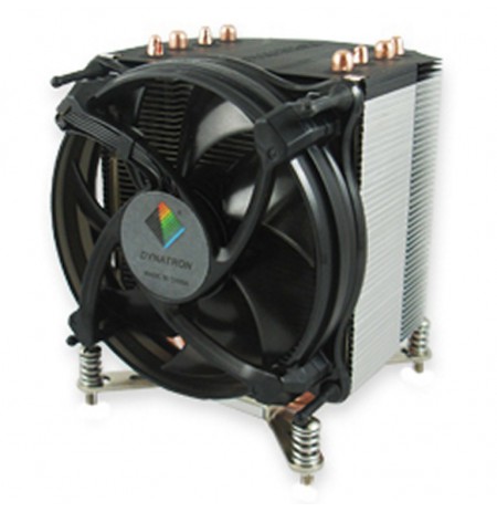 Inter-Tech K-17 Processor Cooler 9.2 cm Aluminium, Black