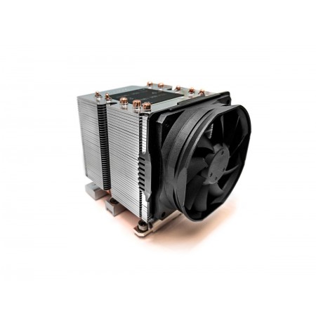 Dynatron B14 computer cooling system Processor Air cooler 8 cm Aluminium, Black 1 pc(s)