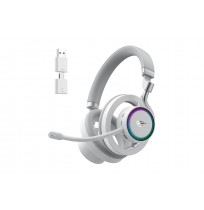 Havit Fuxi-H8 - wired/wireless gaming headphones (white)
