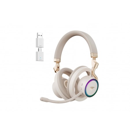 Havit Fuxi-H8 - wireless gaming headphones (gold)