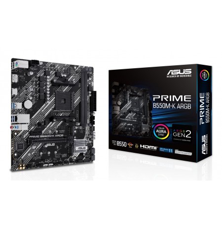 ASUS PRIME B550M-K ARGB - bundkort - m