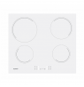 Candy | Hob | CH64CCW | Vitroceramic | Number of burners/cooking zones 4 | Touch | White