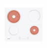 Candy | Hob | CH64CCW | Vitroceramic | Number of burners/cooking zones 4 | Touch | White