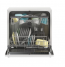 Candy Dishwasher | CP 8F9FFW | Free-standing | Width 55 cm | Number of place settings 8 | Number of programs 8 | Energy efficien