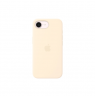 Apple iPhone 17e Silicone Case with MagSafe – Vanilla | Apple