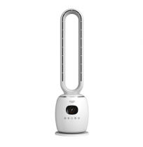 Adler Bladeless Fan | AD 7344 | Tower Fan | 60 W | Diameter 23 cm | Number of speeds 3 | Oscillation | Remote control | White