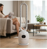 Adler Bladeless Fan | AD 7344 | Tower Fan | White | Diameter 23 cm | Number of speeds 3 | Oscillation | 60 W | Remote control