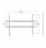 Sunne Wall mount | 60-120-LP Heavy-duty Fixed TV Wall Mount | 60-120 " | Maximum weight (capacity) 120 kg