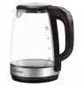 Sencor SWK 2090BK electric kettle 2 L 2200 W Black, Stainless steel, Transparent