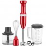 KitchenAid 5KHBV83 1 L Immersion blender 180 W Red