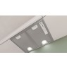 Bosch Serie 4 DHL555BM cooker hood Built-in Metallic, Silver 604 m³/h