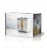 Toaster Nedis KABT510EWT