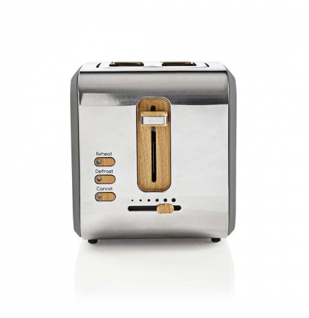 Toaster Nedis KABT510EGY Gray