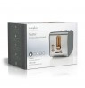 Toaster Nedis KABT510EGY Gray