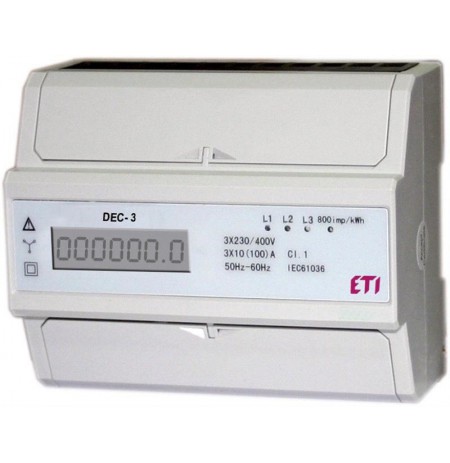 METER ELECTRICITY MODULAR 3F DEC-3