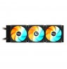 GIGABYTE GAMING 360 Liquid CPU Cooler- 3x120mm ARGB Fans, slide-in interlocking mechanism, DAISY-CHAIN, Intel LGA 1851 and AMD