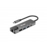 Equip Dock  5-1 USB-C-daugiau HDMI,2xUSB-A,GbE,100W USB-C     0.25m