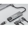 Equip Dock  5-1 USB-C-daugiau HDMI,2xUSB-A,GbE,100W USB-C     0.25m