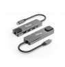 Equip Dock  5-1 USB-C-daugiau HDMI,2xUSB-A,GbE,100W USB-C     0.25m