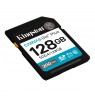 KINGSTON 128GB UHS-I SD Memory Card (Class 10, U3, V30)