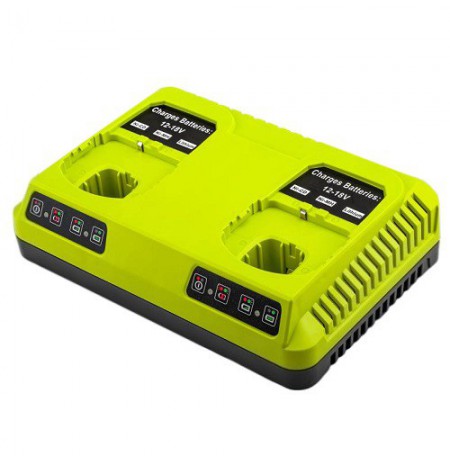 Akumuliatoriaus įkroviklis skirtas įrankiams RYOBI P117, 18V, 3A, Li-ion