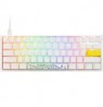 Ducky One 2 Pro Mini White Edition Gaming Keyboard, RGB LED - Cherry Blue (US)
