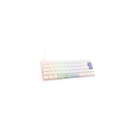 Ducky One 2 Pro Mini White Edition Gaming Keyboard, RGB LED - Cherry Black