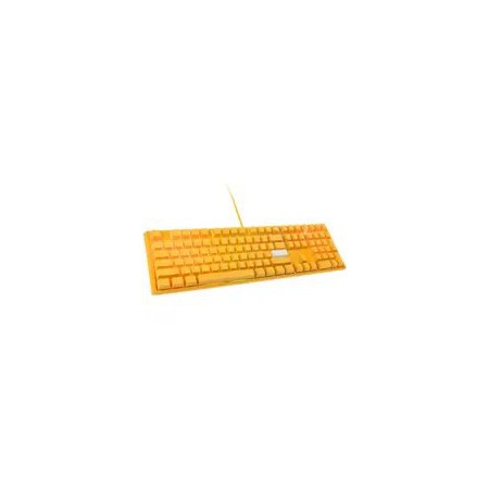 Ducky One 3 Yellow Gaming Keyboard, RGB LED - MX-Clear (US)