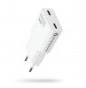 Charger 2 x USB-C Quick Charge 4+ 30W SUPER SLIM white