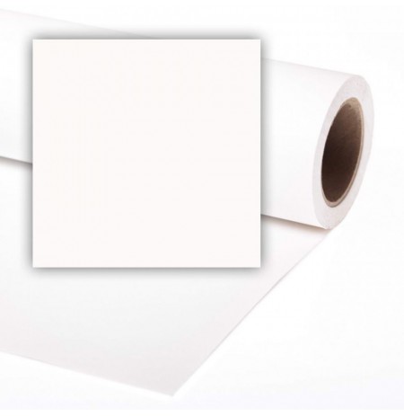 Popierinis fonas Colorama Studio Background 2,72x11m - Arctic white