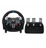 Logitech G29 Driving Force Žaidimų vairas ir pedalai, for PC, PS5, PS4, Juoda