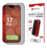 Apple iPhone 17 Pro Privacy Screen Glass Full Cover MM By Displex Black