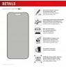 Apple iPhone 17 Pro Privacy Screen Glass Full Cover MM By Displex Black