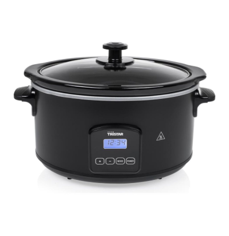 Tristar | Digital Slowcooker | VS-3920 | 210 W | Stainless steel | 4.5 L | Number of programs 4 | Black