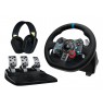 Logitech G 991-000539 Gaming Controller Aluminium, Black USB Steering wheel + pedals + headset PC, PlayStation 4, PlayStation